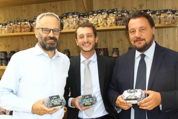 Cristian Azzalini di Gastroval con Bonat e Fava